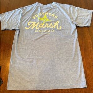 Southern Marsh Blue Men's FieldTec Marlin Short Sleeve Performance Tee